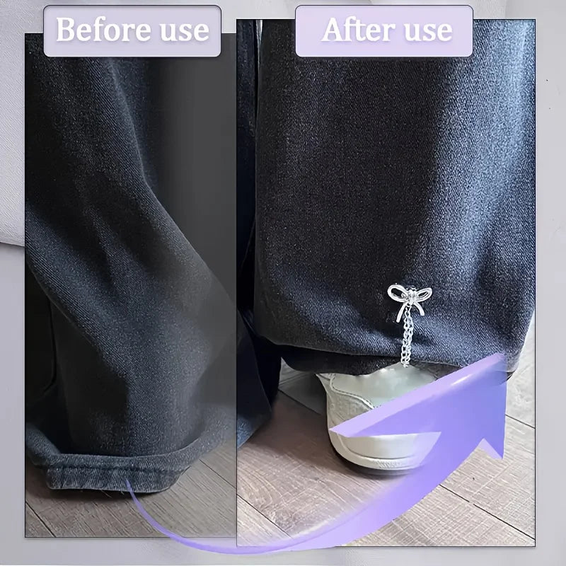 Women’s Butterfly Clothing Clips - Adjustable Sleeve Shortening & Fashion Fixing Accessories for Shirts, Dresses & Pants