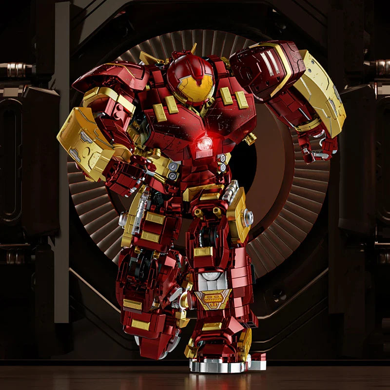 2700+PCS Iron Heroes Building Blocks Set – Action Figure Mech Buster DIY Brick Collectible Model Kit for Kids, Boys & Adult Toy Gift Set
