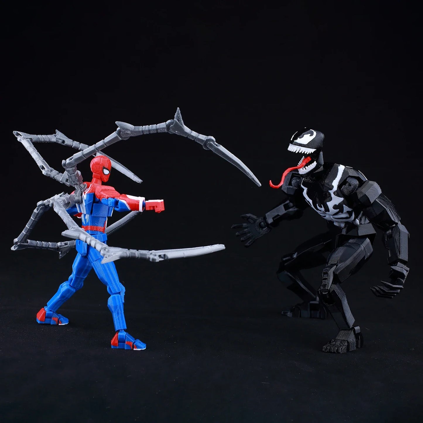 9L3D Lucky13 T13 Action Figures — 3D Printed Deadpool, Wolverine, Batman, Spider-Man & Venom Anime Model Toys, Collectible Gift