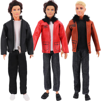Ken Doll Accessories Set – Clothes, Shoes, Surfboard, Guitar, Violin & More for Kids Birthday Gift