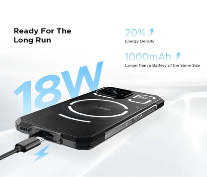 DOOGEE Blade GT Rugged Phone | 6.72'' FHD+, 120Hz LED Light, 12GB RAM, 256GB ROM, 5500mAh Battery, Android 14   2/2