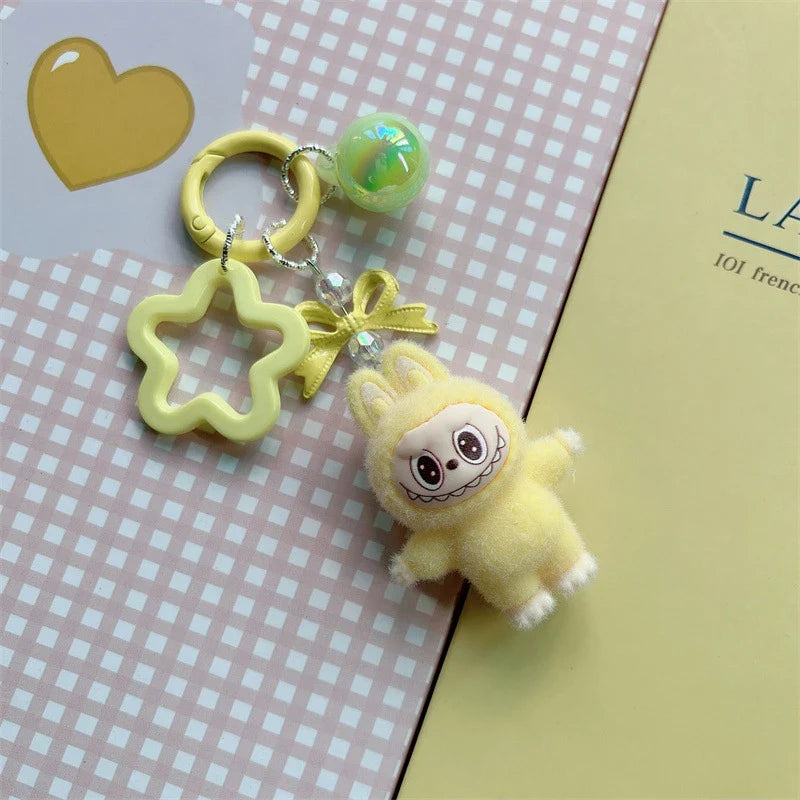 Cartoon Key Ring – Cute Backpack Pendant Gift for Students and Couples