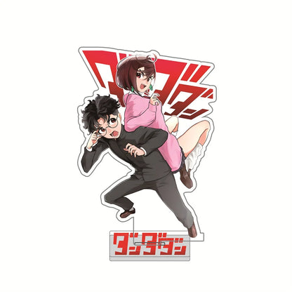 Anime Dandadan Momo Acrylic Keychain Stand – 15cm Cosplay Figure Display Plate for Bag Decoration, Fan Gift & Collectible Ornament