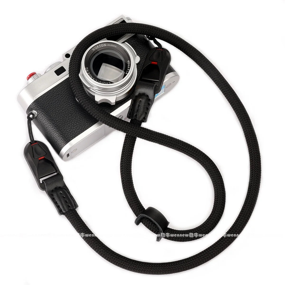 Nylon Rope Sling Quick Release Camera Strap – Wrist & Neck Shoulder Strap for Fujifilm, Sony, Nikon, Canon & Leica Mirrorless Cameras