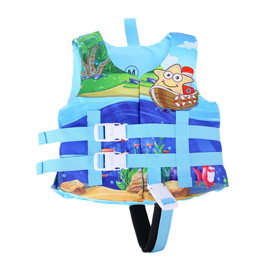 2024 Kids Life Vest – Floating Jacket for Boys & Girls, Sunscreen Swimming Pool & Boating Accessory