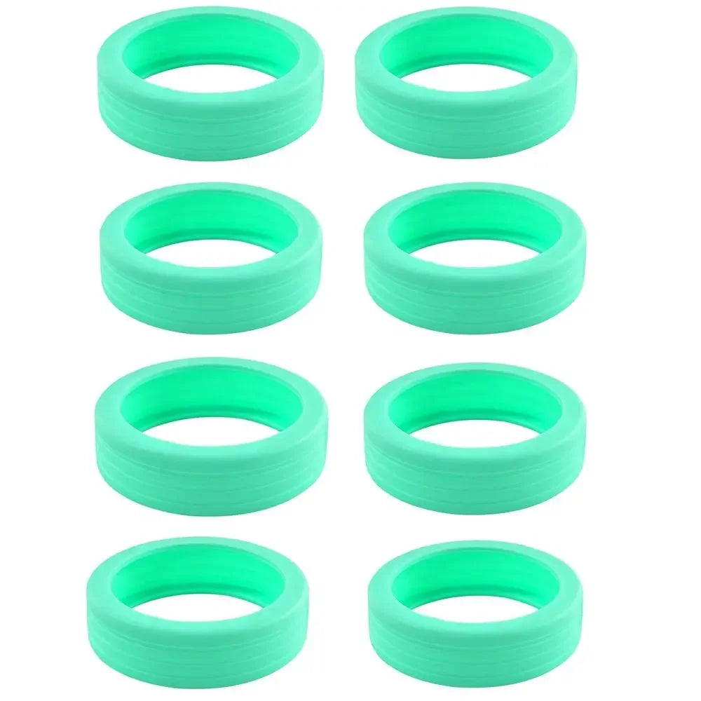 4/8PCS Travel Luggage Wheel Protectors — Noise-Reducing Caster Covers for Suitcase Trolley Boxes