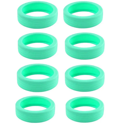 4/8PCS Travel Luggage Wheel Protectors — Noise-Reducing Caster Covers for Suitcase Trolley Boxes