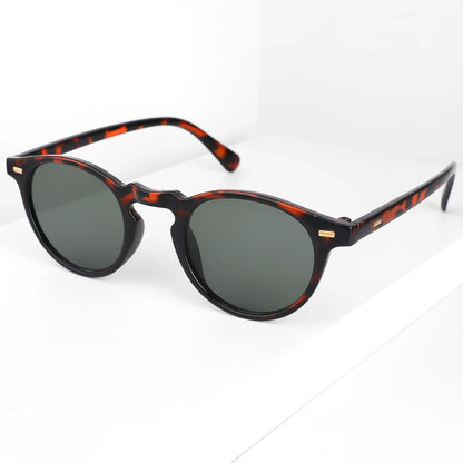 Small Round Sunglasses — Retro Classic UV400 Shades for Men & Women, Perfect for Travel, Shopping & Hiking
