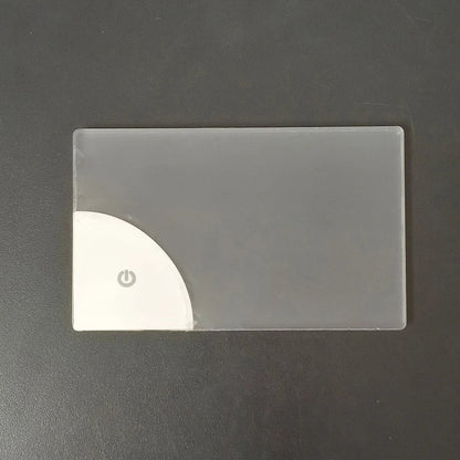 2026 LED Glow Acrylic Business Card - Creative Battery-Powered Gift for Father’s Day & Boyfriend