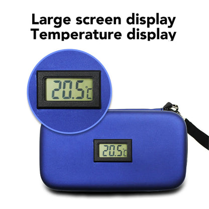Compact Insulin Cooler Travel Case with Temperature Display and Heat Insulation for Diabetic Supplies