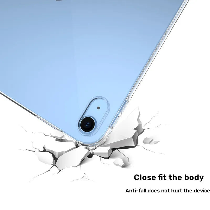 Ultra Thin Transparent Silicone Case for iPad Mini 6, 5, 4 – Soft Protective Cover for 8.3” & 7.9” (2021 & 2019 Models)