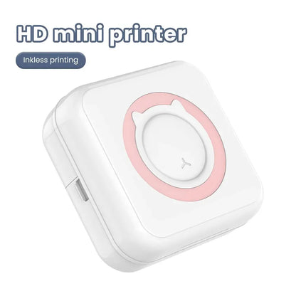 Olaf Mini Printer: Portable Thermal Stickers Paper Inkless Bluetooth Wireless Impresora for Android and iOS
