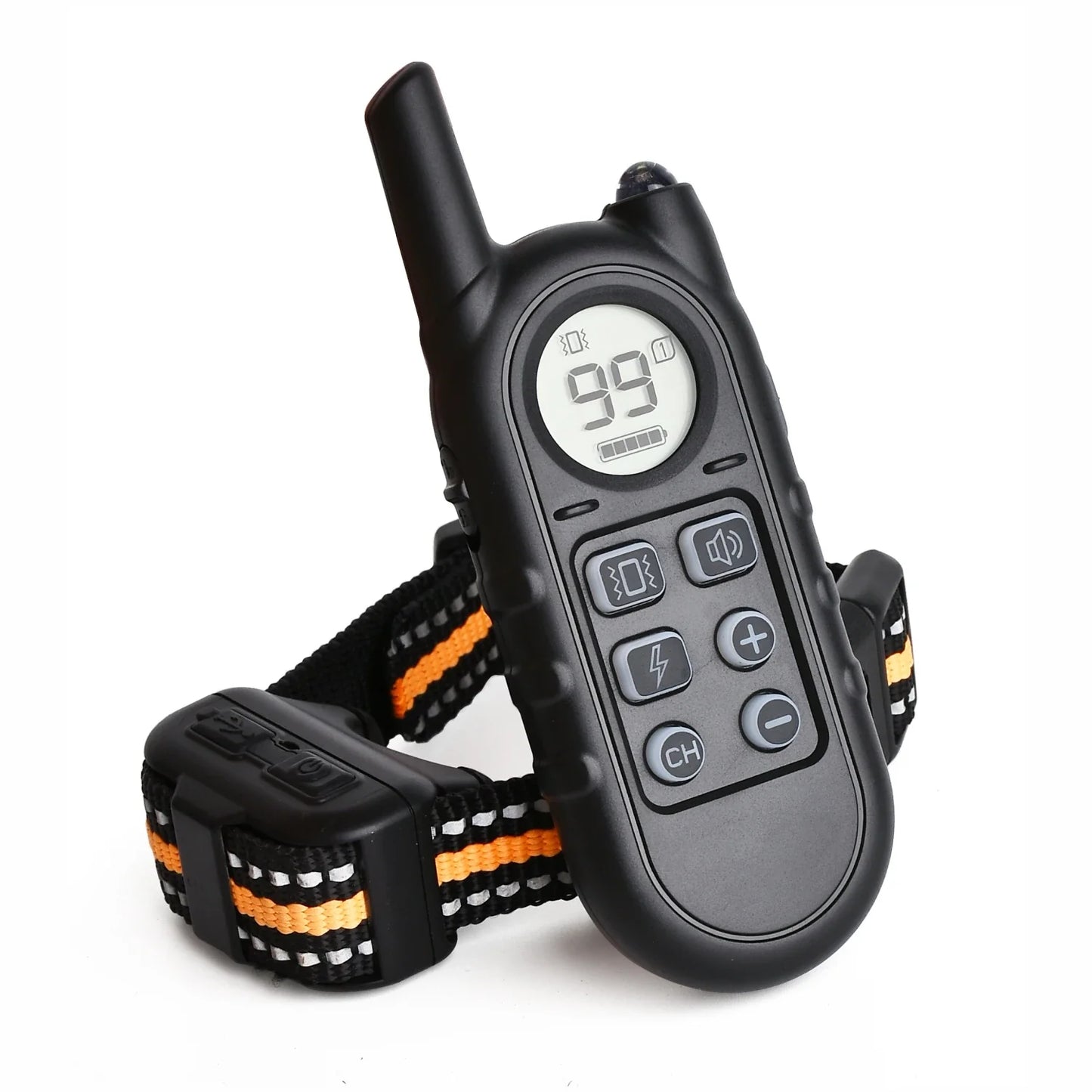 Rechargeable Anti-Bark Training Collar for Small Dogs 5–15 lbs – Ultra-Light Electric Behavior Correction Dog Collar