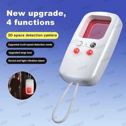 Intelligent Hidden Camera Detector – Anti-Spy Signal Scanner Alarm for Privacy Protection & Security