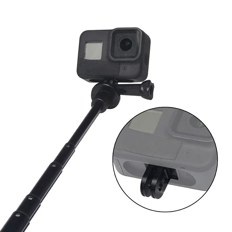 Metal Tripod Mount Adapter for GoPro Hero 9-13 – 1/4" Hole Base for Action Camera, Tripod & Monopod Accessories