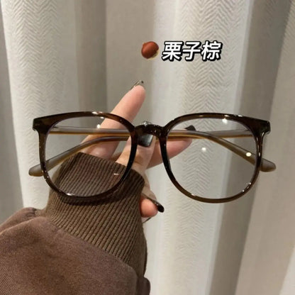 Transparent Round & Square Blue Light Blocking Glasses for Men & Women – Anti-Glare Computer Eyewear