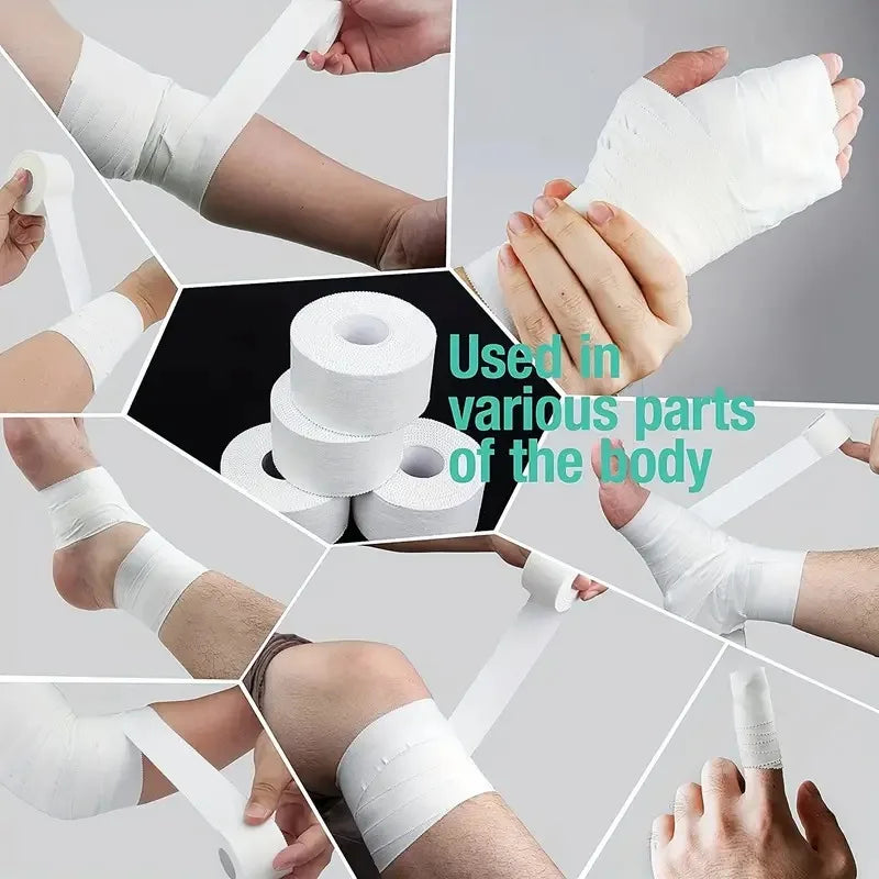 Professional Athletic Trainer Tape - Non-Stick Sports Care & Strapping Tape, Easy Tear for Injury First Aid Wrap