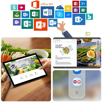 10.1" Android 13 Tablet – Octa-Core, Dual SIM 3G Call, Dual Cameras, 4GB RAM 64GB ROM, WiFi, Google Play