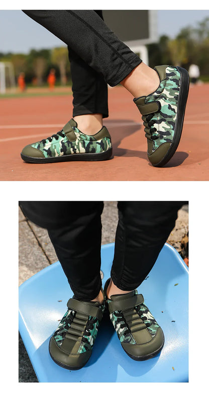 Children’s Wide Barefoot Shoes – Anti-Slip Zero-Drop Sport Sneakers for Boys & Girls