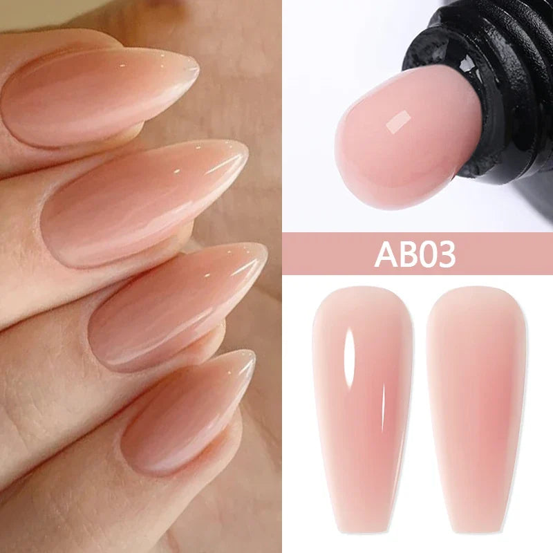 BORN PRETTY 30ML Nail Rhinestone & Gem Glue Gel – 3D Sculpting Adhesive for Nail Art, Flower Carving & DIY Decoration