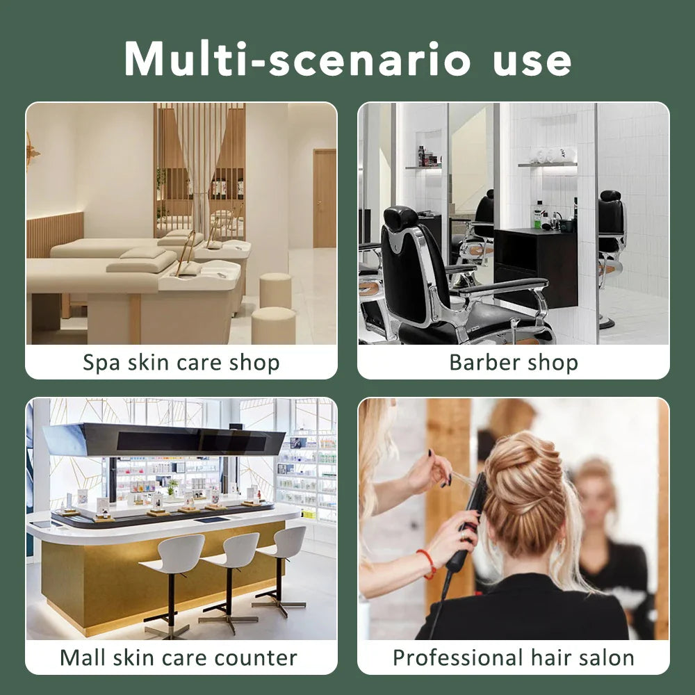 Wireless Dermatoscope Skin Analyzer — 1000X WiFi Magnifier for Scalp & Facial Skin Diagnostics