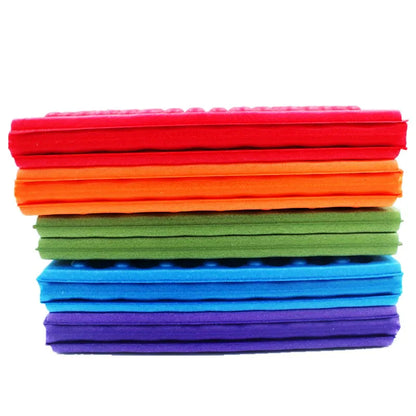 Outdoor Sitting Cushion – Foldable Waterproof XPE Foam Pad, Portable Chair Mat for Camping, 385x275x11mm