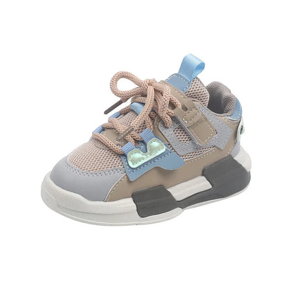 Kids Sport Shoes – Breathable Mesh Boys & Girls Sneakers for Spring & Autumn Outdoor Running