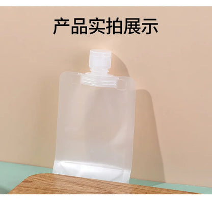 30/50/100ml Refillable Travel Packaging Bags – Portable Lotion, Shampoo, Shower Gel & Makeup Fluid Bottles for Cosmetics