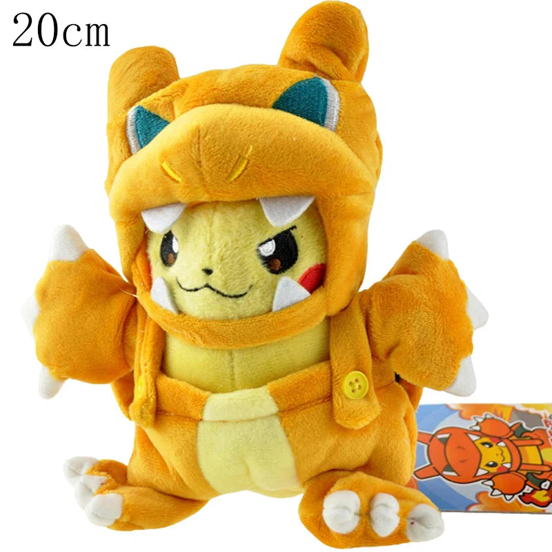 70 Styles Pokémon Plush Toys — Dragapult, Gengar, Pikachu, Eevee & Evolution Dolls Christmas Gift for Kids