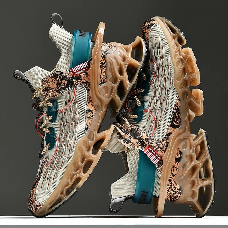 Men’s Casual Sneakers - Breathable Luxury Fashion Trainers & Running Shoes for Everyday Comfort