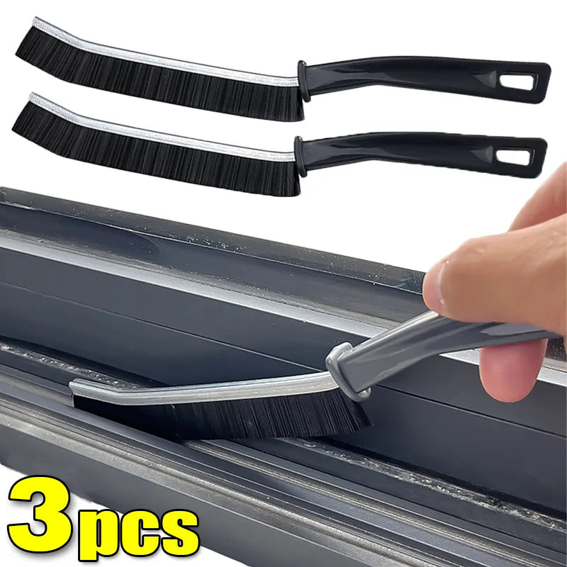 6/3pcs Grout Gap Cleaning Brush Set - Durable Hard Bristle Brushes for Kitchen, Toilet Tile Joints, and Shower Floor Line Cleaning