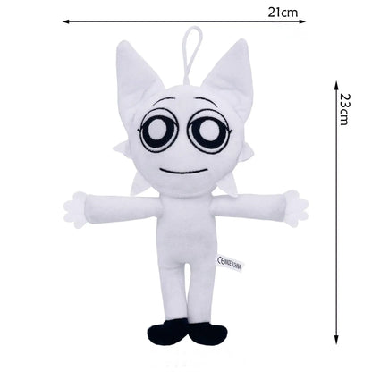 Sprunki Plush Toys – Cute Horror Game Cartoon Soft Stuffed Pillow for Kids, Birthday & Christmas Gift