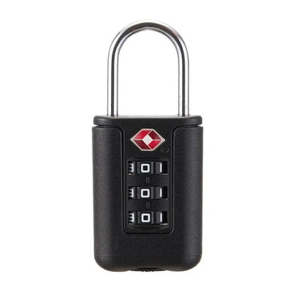 3-Digit Resettable Combination Mini Padlock – Luggage, Backpack, Zipper & Cabinet Security Lock for Travel & Dorm Use