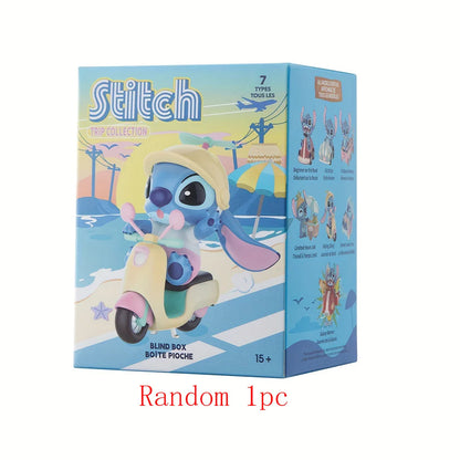 1/6PCS Stitch & Changyou Series Blind Box – High-Quality Personalized Holiday & Birthday Gift Collectibles