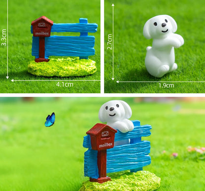 DIY Fairy Garden Miniature Figurines - Garden Pot, Dollhouse & Landscape Decorations