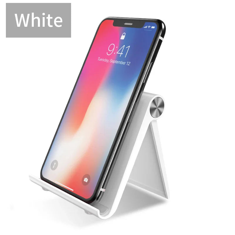 Portable Phone & Tablet Stand – Mobile Holder for iPhone 15, 14, and Desk Use