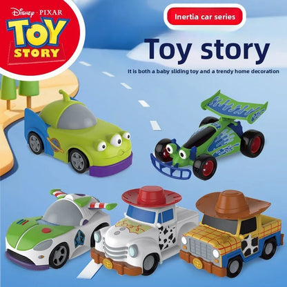 Toy Story Buzz Lightyear & Woody Figures - Kids Collectible Desktop Toy & Gift