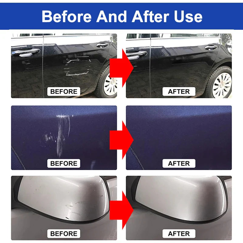 Car Scratch Remover - Auto Swirl Remover, Scratch Repair Polishing Tools, Body Grinding Compound, Anti-Scratch Wax Care