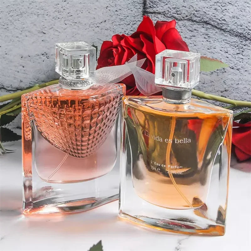 Original 75ml Beautiful Life Women’s Perfume – True Love Rose Fragrance, Fresh & Romantic Long-Lasting Scent