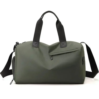 Zipper Large Capacity Oxford Travel Bag – Waterproof Fitness & Sports Luggage with Thickened Fabric