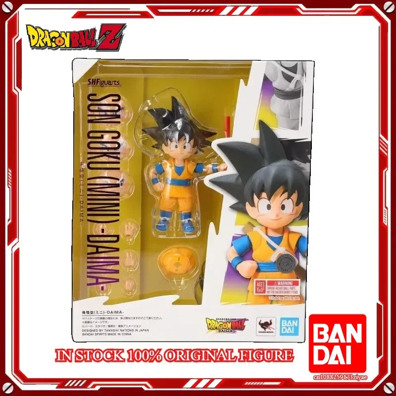 BANDAI S.H.Figuarts Son Goku Action Figure — 100% Original Dragon Ball Anime Collectible Model Toy