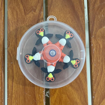 Italian Brainrot Tung Fidget Spinner — Deformed Chain Anti-Stress Hand Spinner Sensory Gyro Toy for Adults