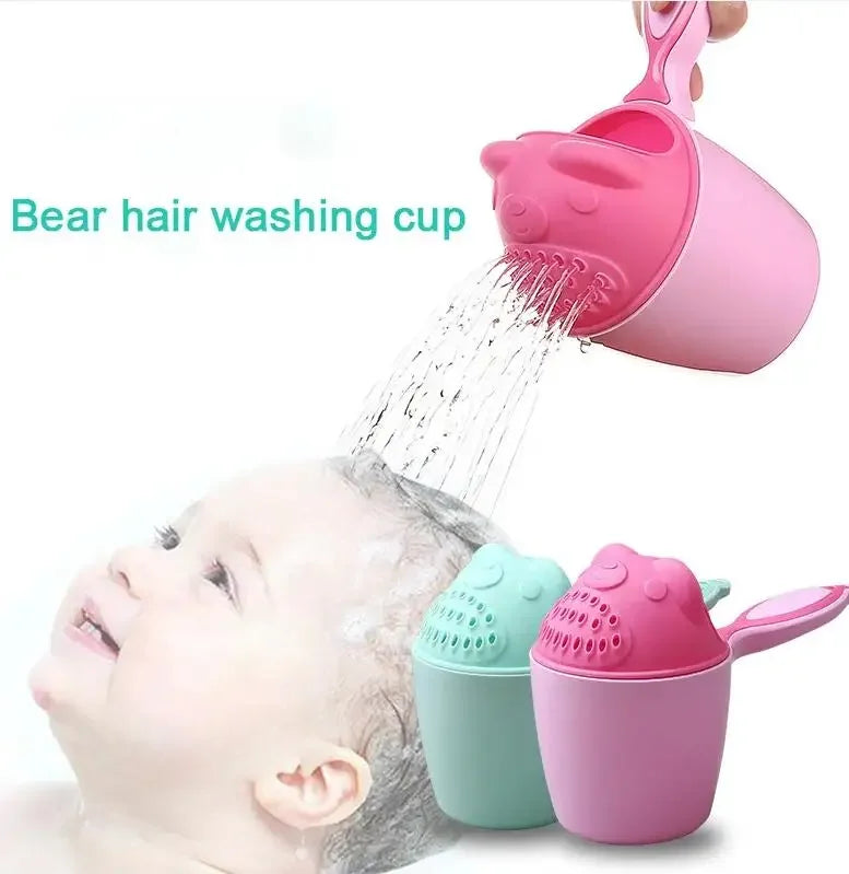 Baby Bath Shower Cap – Soft Adjustable Shampoo Shield Hat for Kids Hair Protection During Washing & Bath Time
