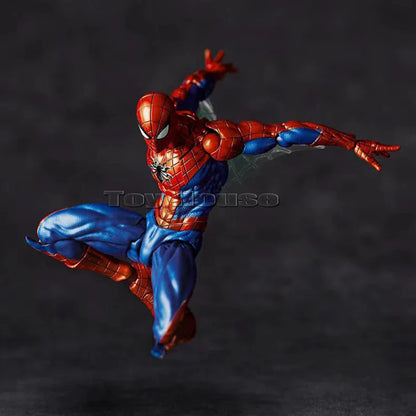 New CT Toys Spider-Man Figure — Amazing Yamaguchi Spider-Man 2.0, Anti-Venom Agent Anime Action Figure, Mafex SHF Collectible Toy Gift