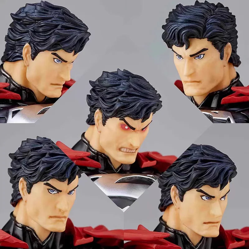 KAIYODO Amazing Yamaguchi Superwomen & Black Superman Model Kit – Anime Action Figure Collectible Toy for Boys