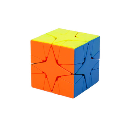 Picube Moyu Meilong Shape-Shifting Magic Cube – Four Leaf Clover, Double Skewb & Polaris Puzzle Toy for Brain Training & Education