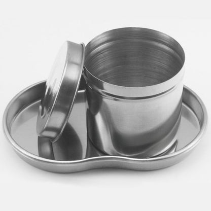 Stainless Steel Kidney-Shaped Sterilized Tray – Medical, Dental & Surgical Tweezers Container Jar