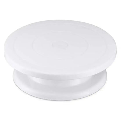 Non-Slip Plastic Cake Turntable – Laminating Table for Baking & Cake Decorating Tools