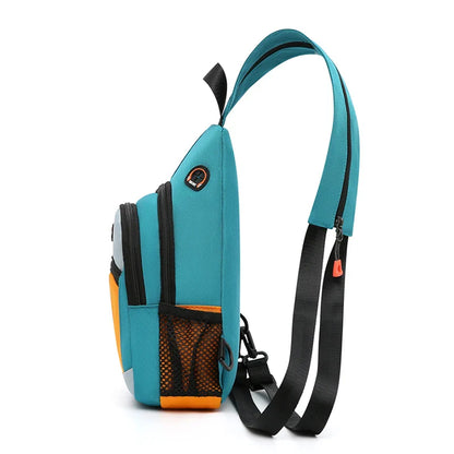 Unisex Chest Bag – Multifunctional Crossbody Backpack for One or Two Shoulder Wear
