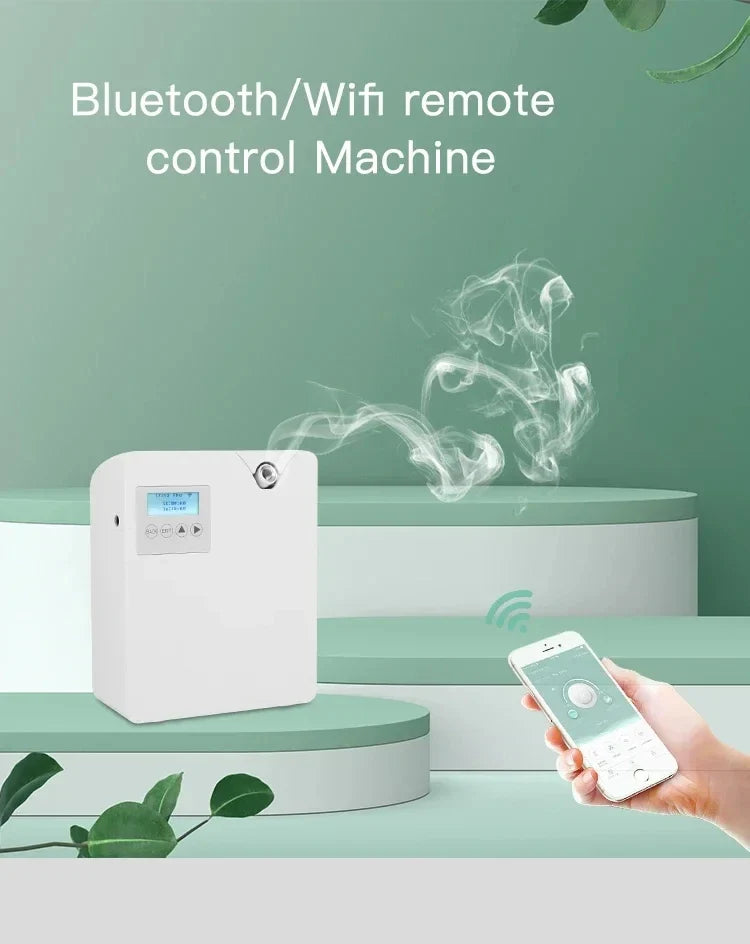 300ml WIFI Control Aromatherapy Diffuser - Essential Oil Air Freshener with Timer for Home & Hotel
